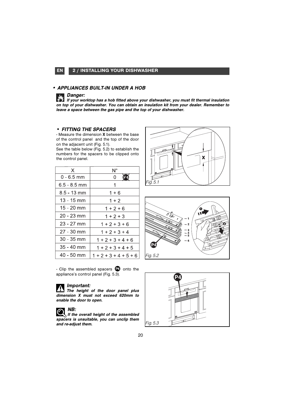 DE DIETRICH DVH710 User Manual | Page 8 / 11