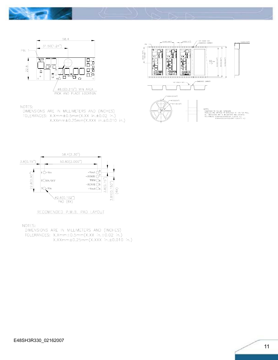 Delta Electronics Series E48SH User Manual | Page 11 / 15