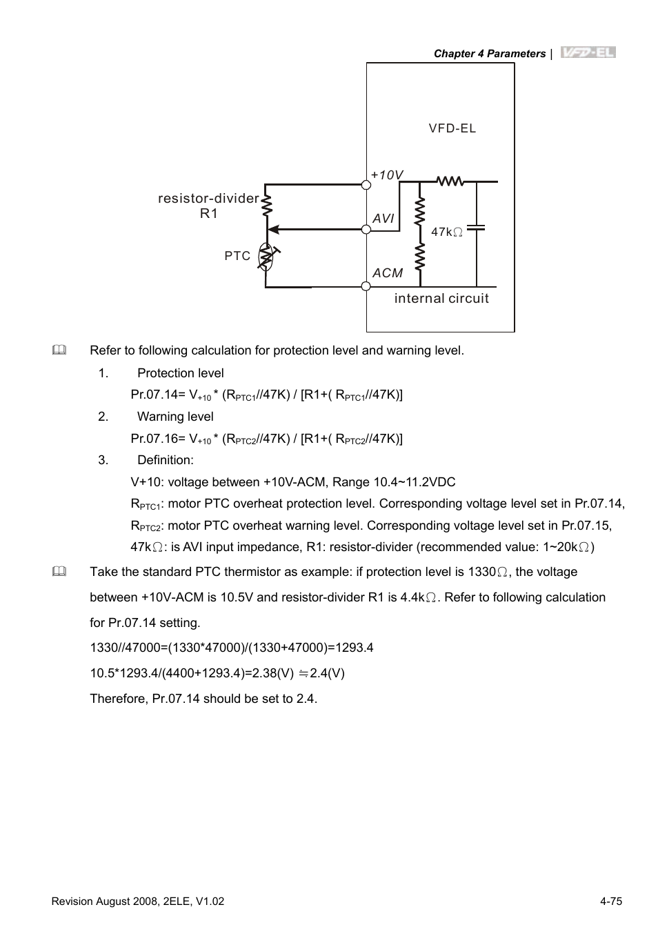 Delta Electronics AC Motor Drive VFD-EL User Manual | Page 118 / 209