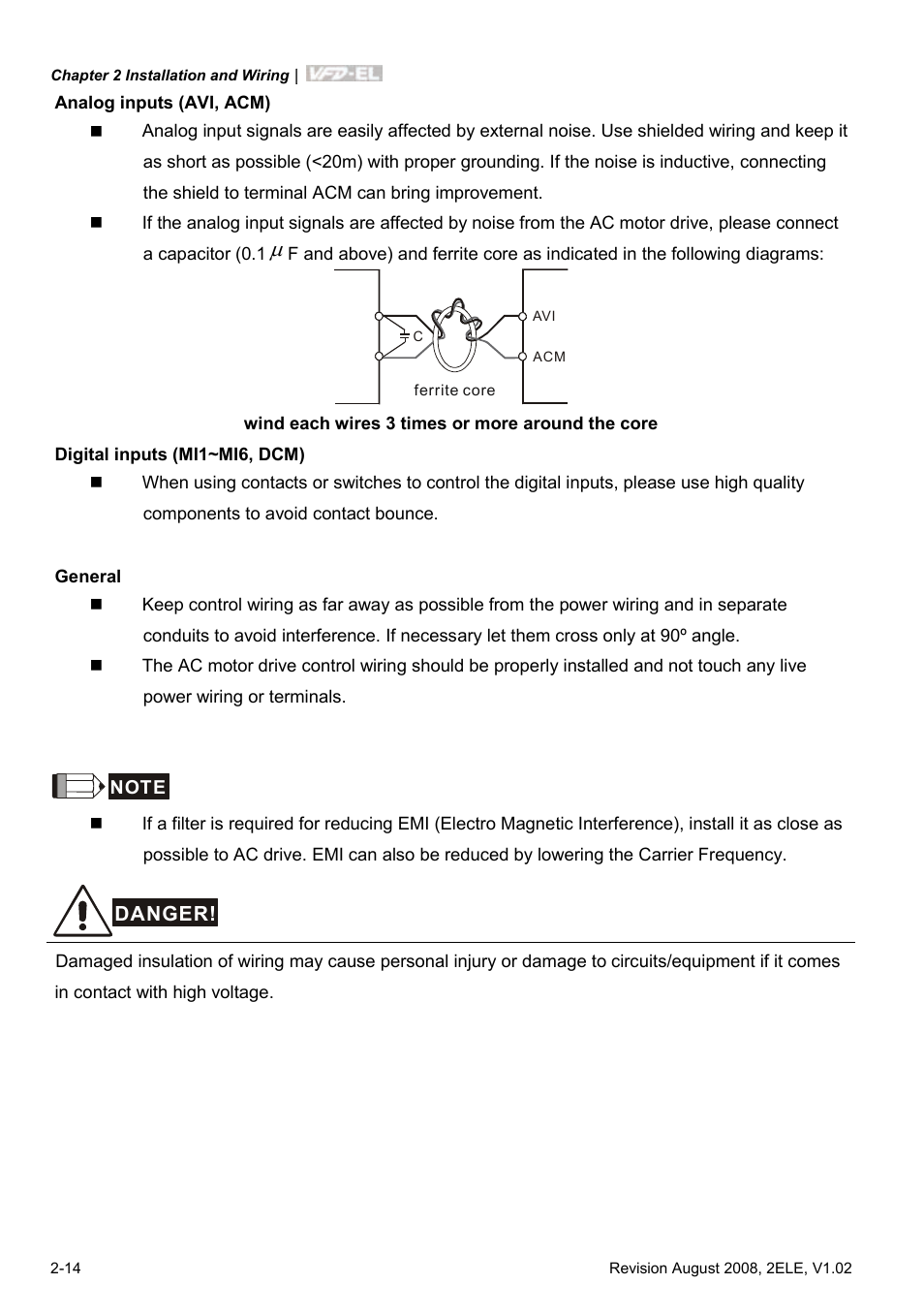 Delta Electronics AC Motor Drive VFD-EL User Manual | Page 35 / 209