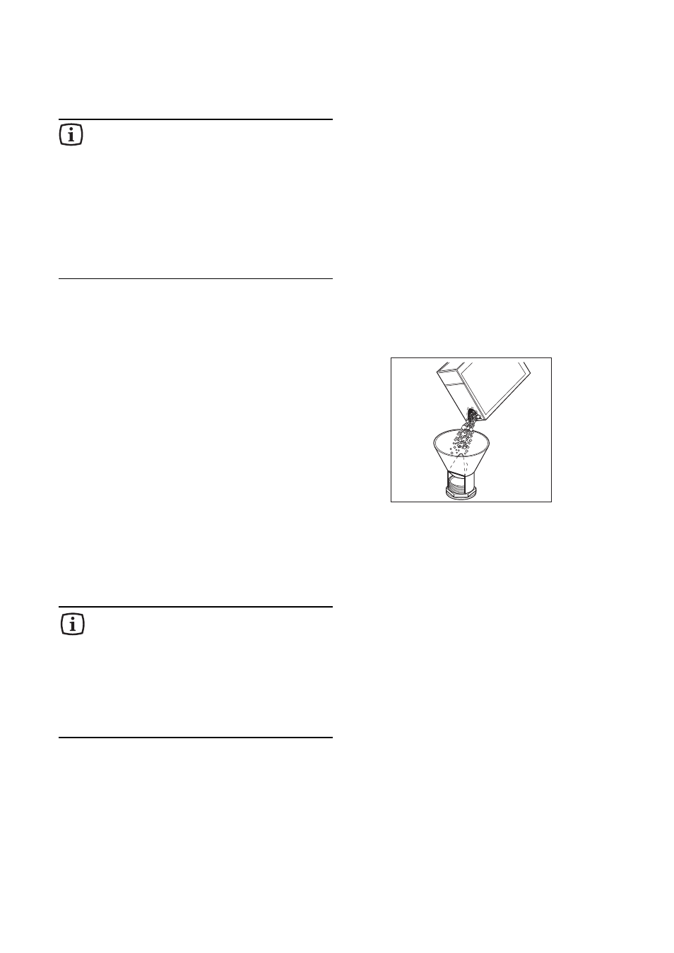 Einfüllen des regenerierenden salzes, Einfüllen | DE DIETRICH VM7451 User Manual | Page 6 / 61