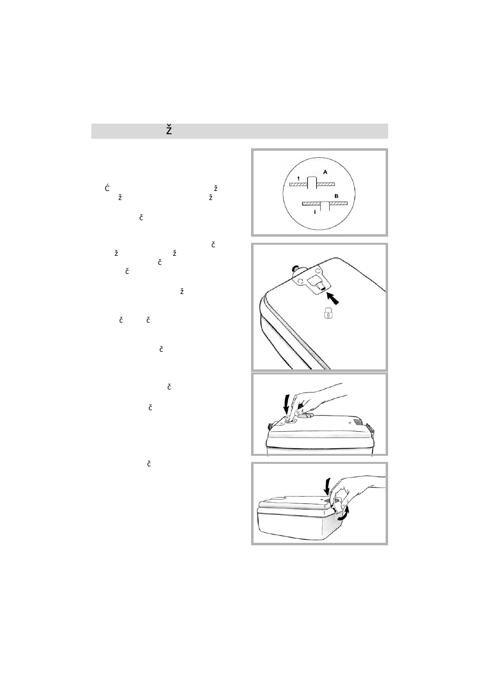 Pokyny k použití cs | DE DIETRICH 6335EN User Manual | Page 47 / 52