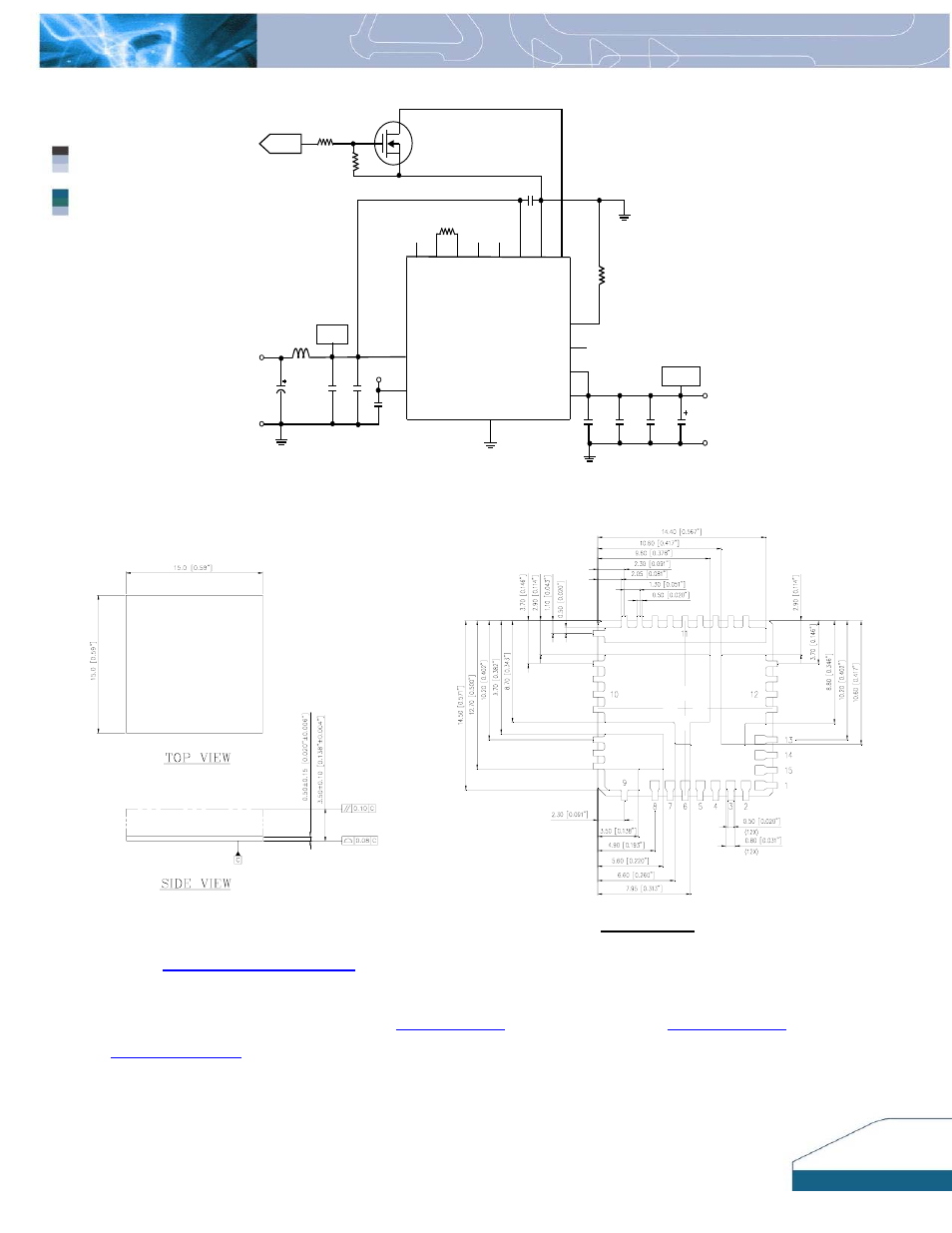Reference circuitry for general application, Mechanical drawing, Warranty | Delta Electronics 7V ~ 13.2V User Manual | Page 3 / 3
