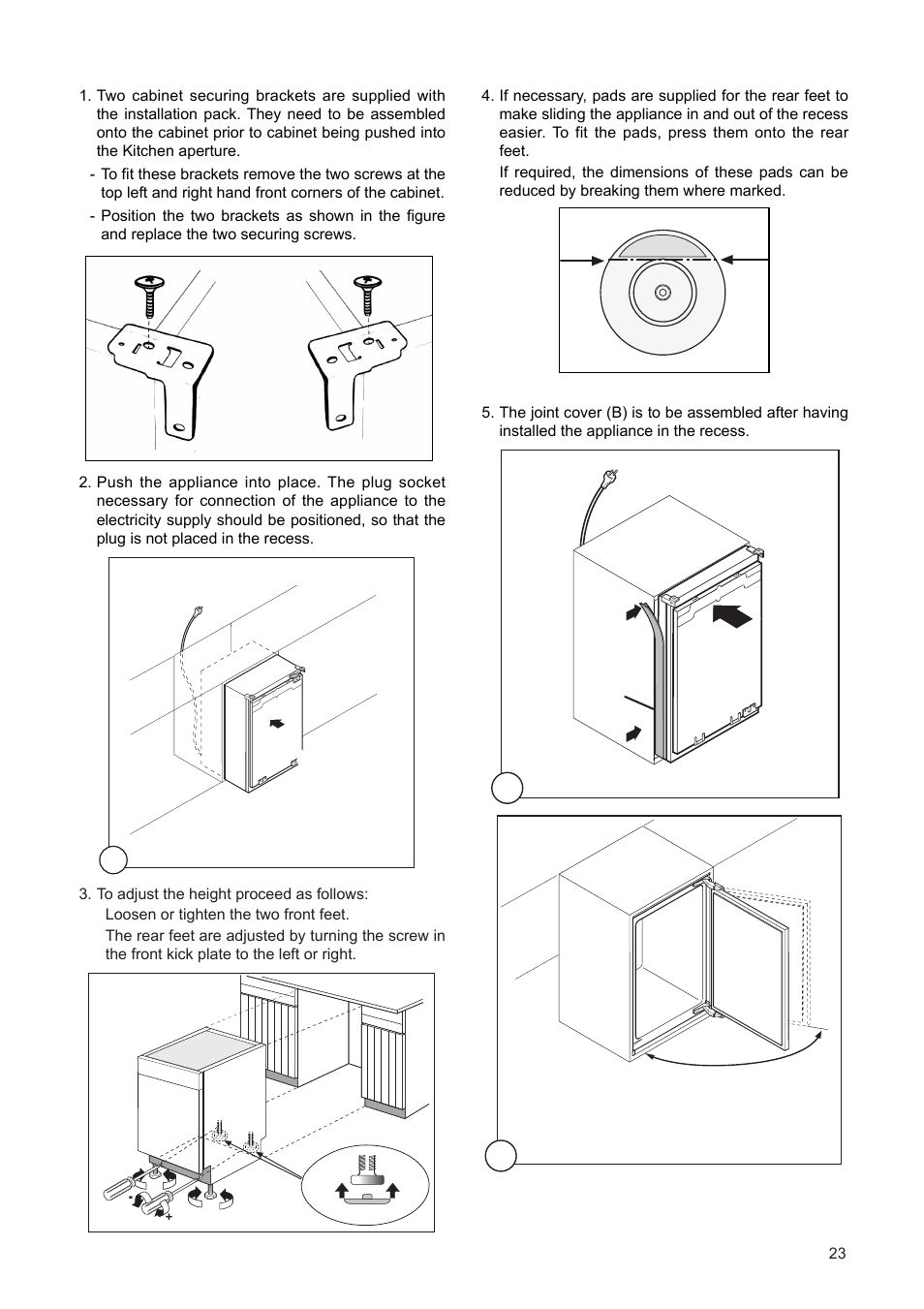 12 b | DE DIETRICH DFF310JE1 User Manual | Page 23 / 76