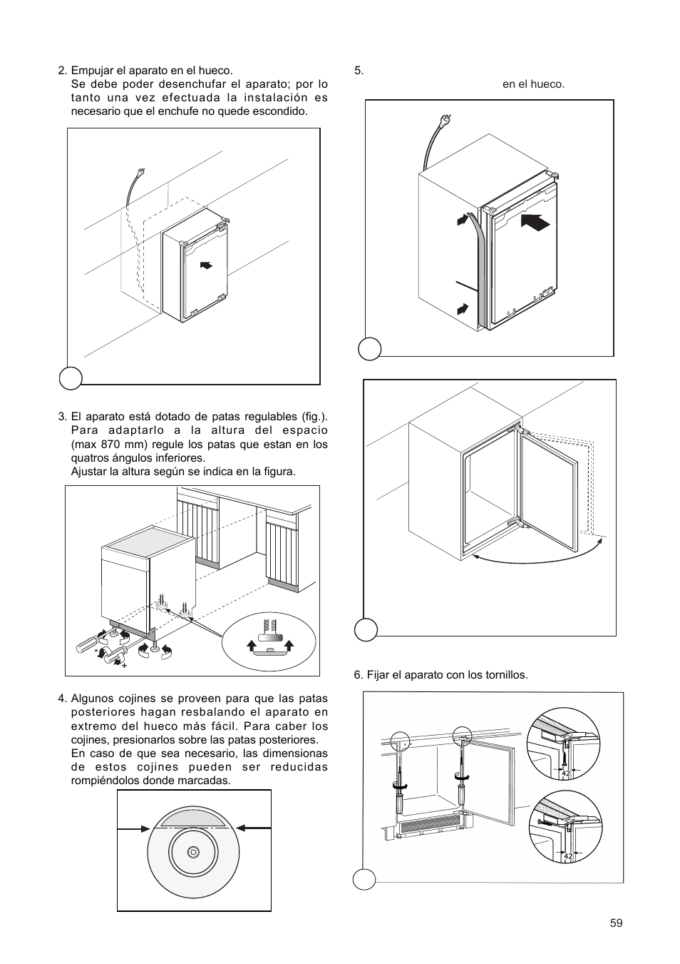 12 b | DE DIETRICH DFF310JE1 User Manual | Page 59 / 76