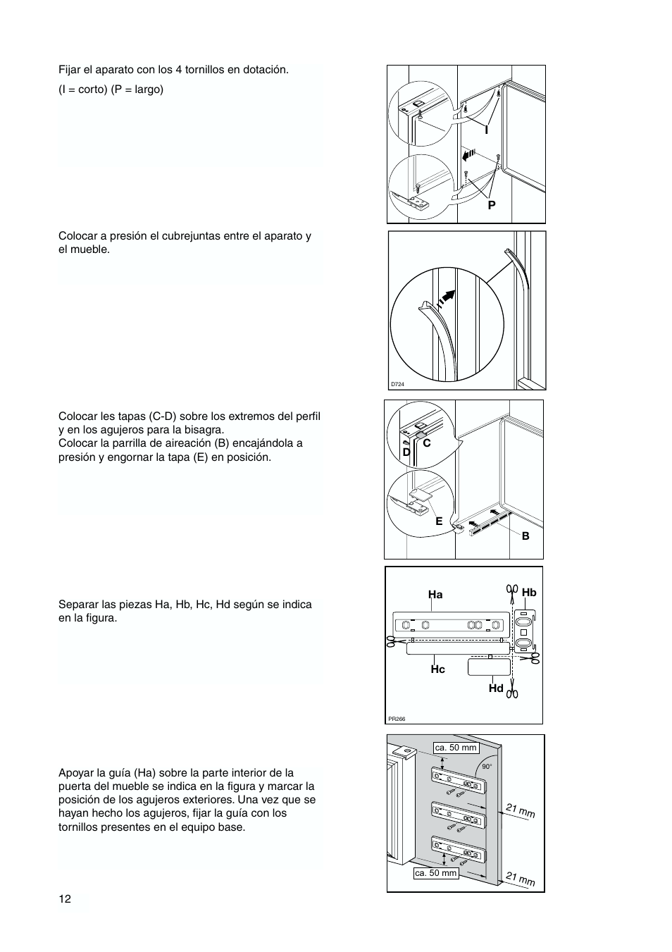 DE DIETRICH DFS620JE User Manual | Page 12 / 40