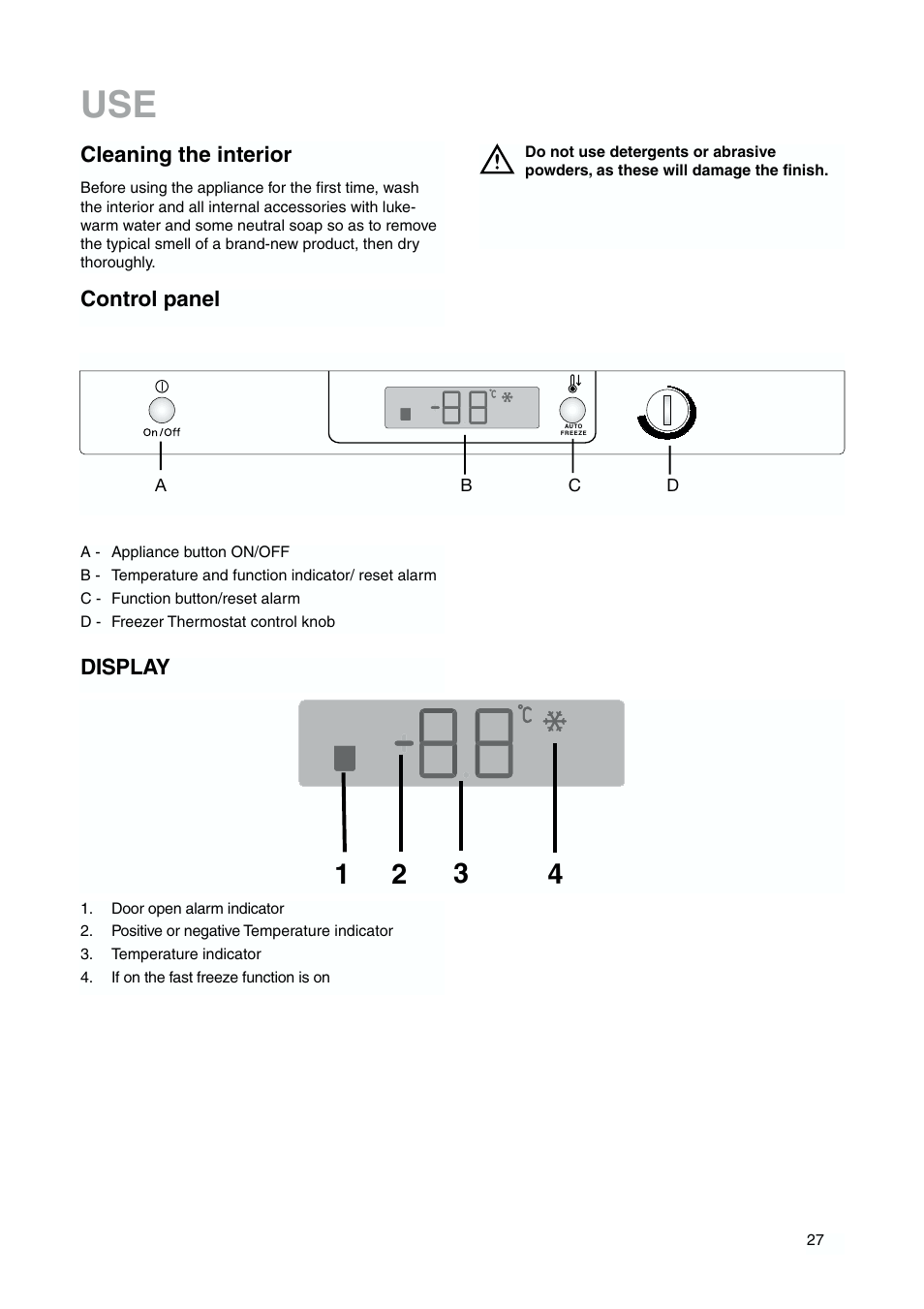 DE DIETRICH DFS620JE User Manual | Page 27 / 40