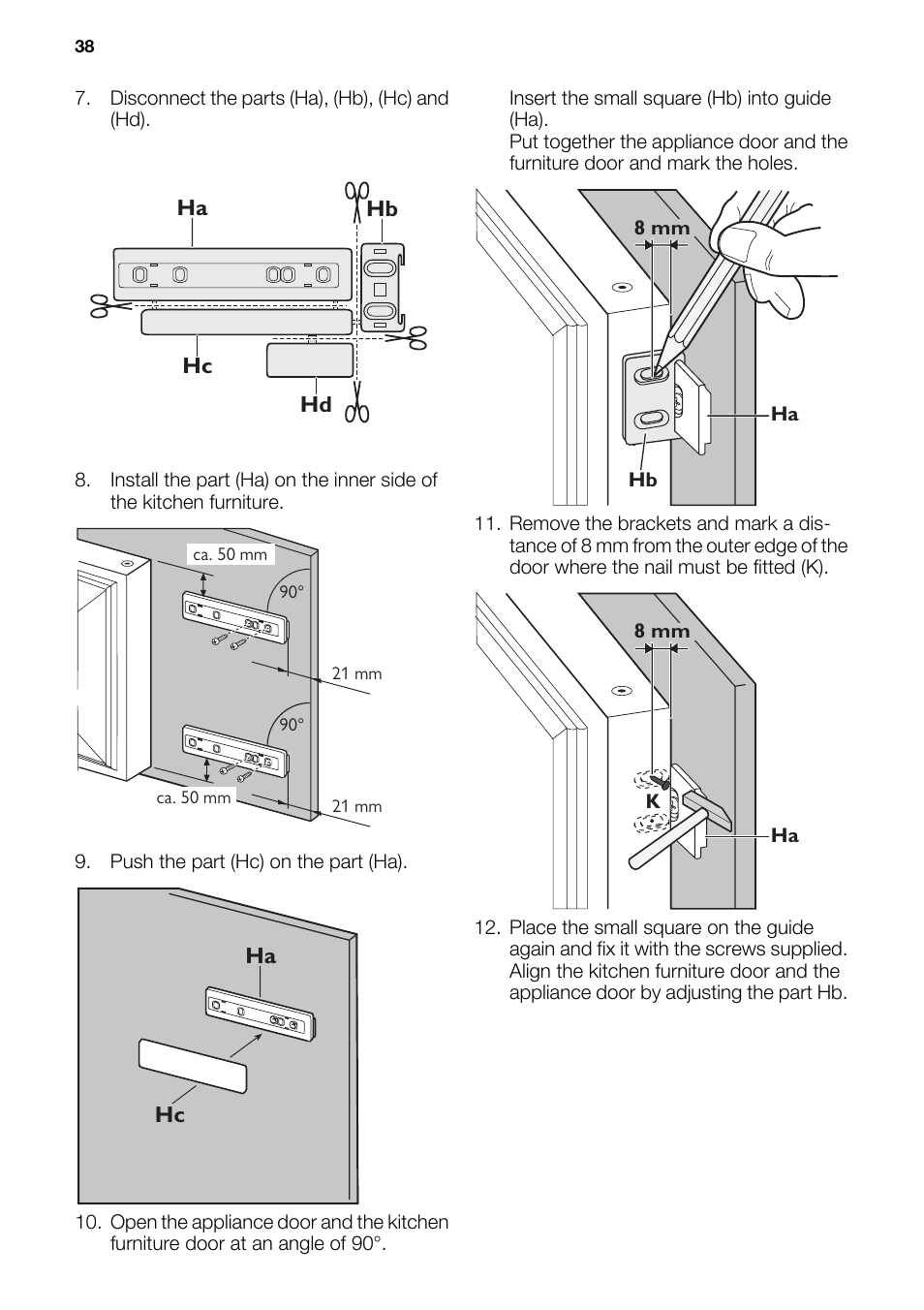 DE DIETRICH DFS911JE User Manual | Page 12 / 15