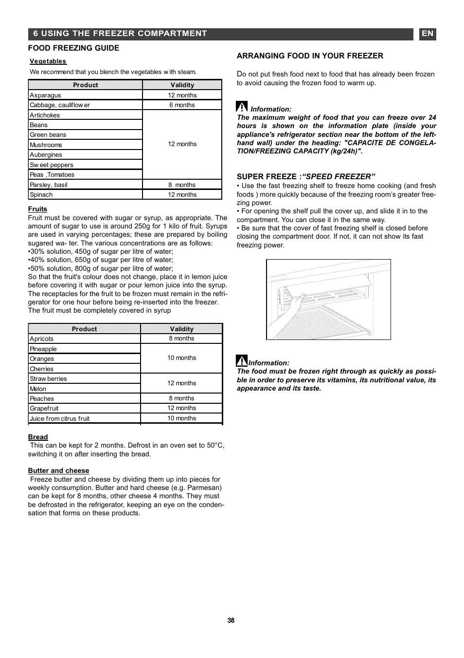 DE DIETRICH DKD845 User Manual | Page 17 / 22