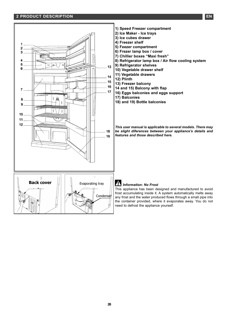DE DIETRICH DKD845 User Manual | Page 5 / 22