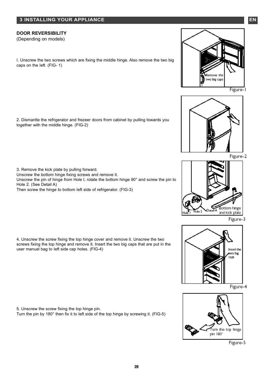 DE DIETRICH DKD845 User Manual | Page 7 / 22