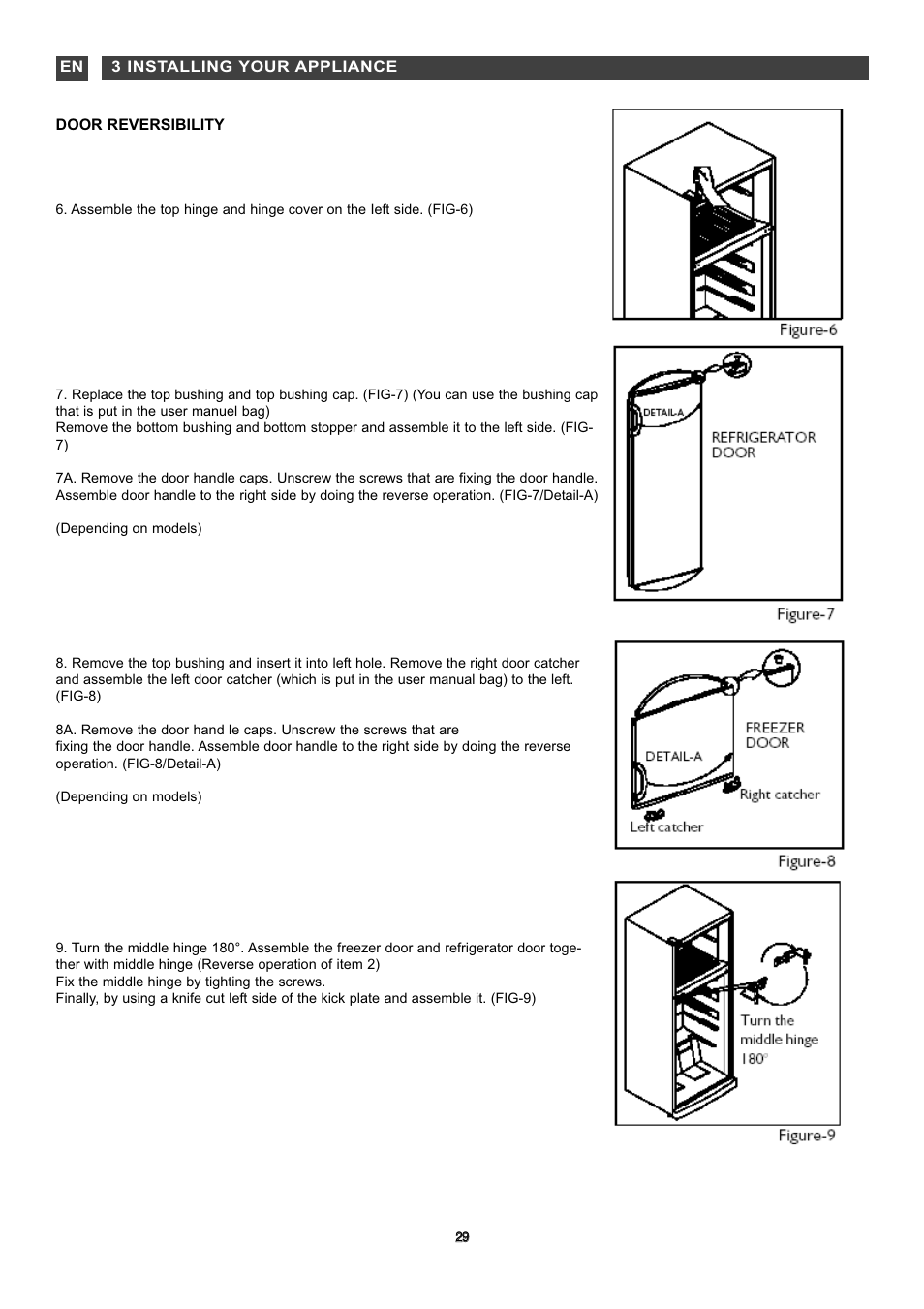 DE DIETRICH DKD845 User Manual | Page 8 / 22