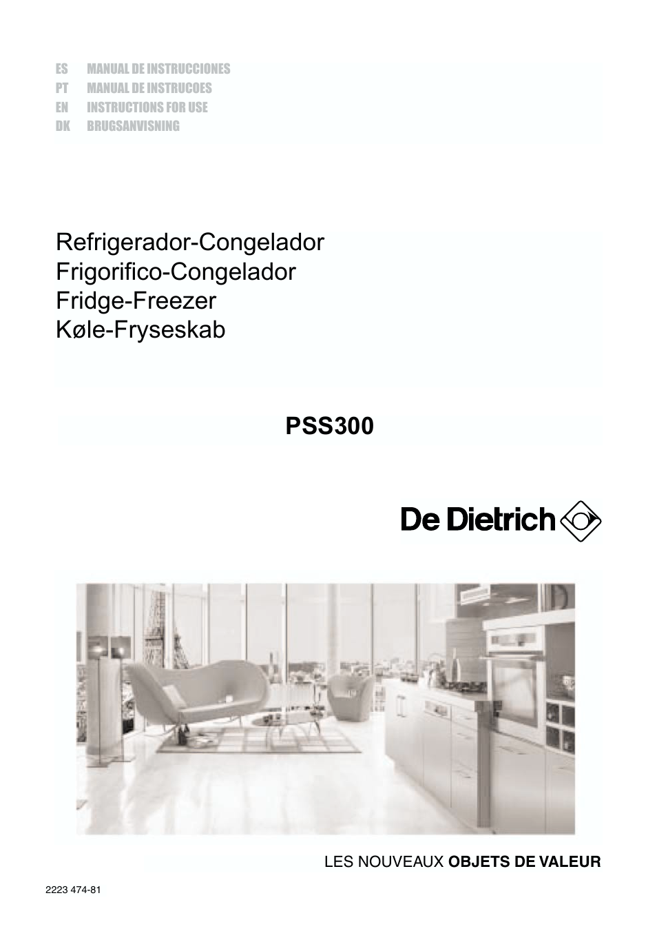 DE DIETRICH DKH876 User Manual | 60 pages