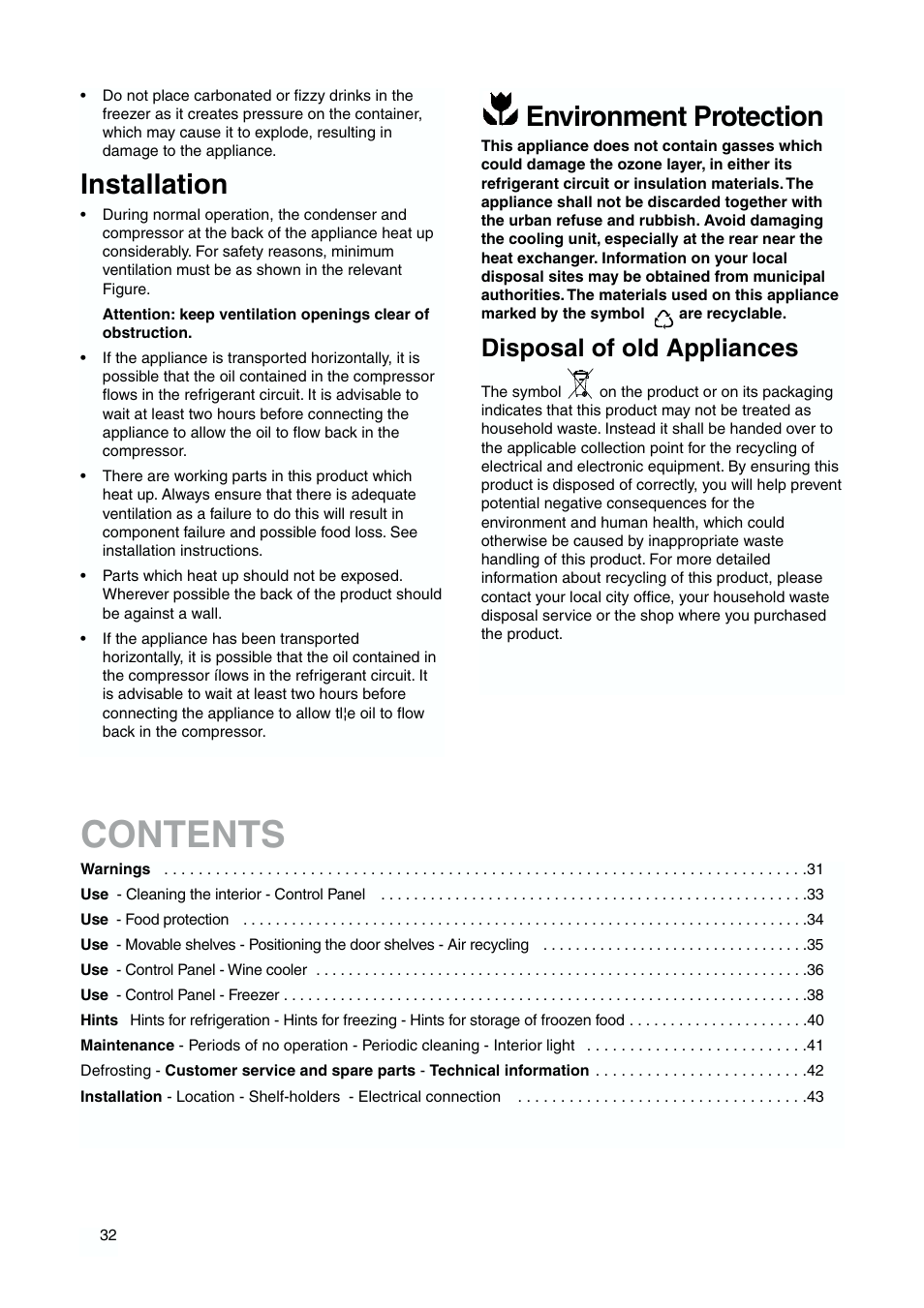 DE DIETRICH DKH876 User Manual | Page 32 / 60