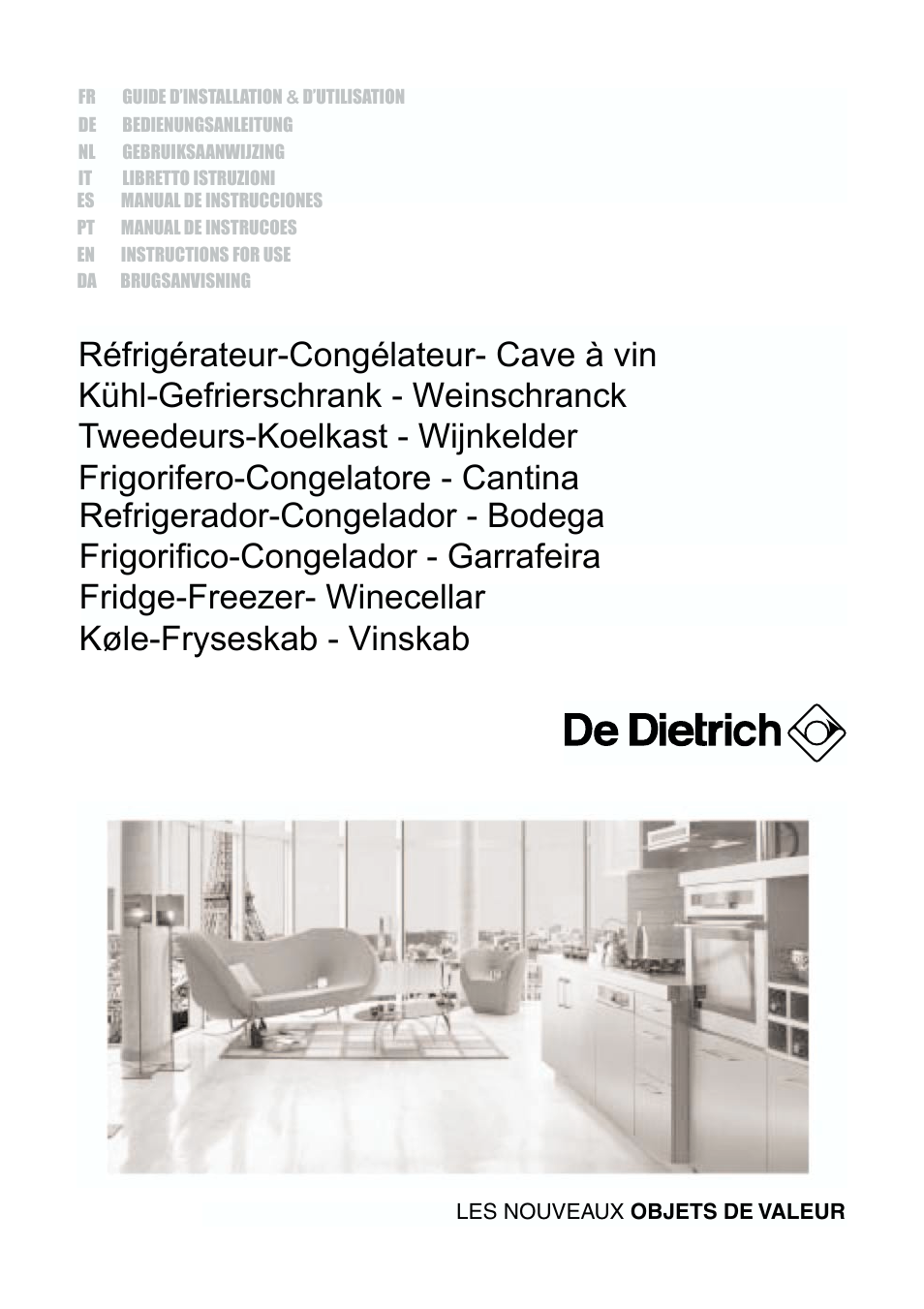 DE DIETRICH DKH876 User Manual | 20 pages