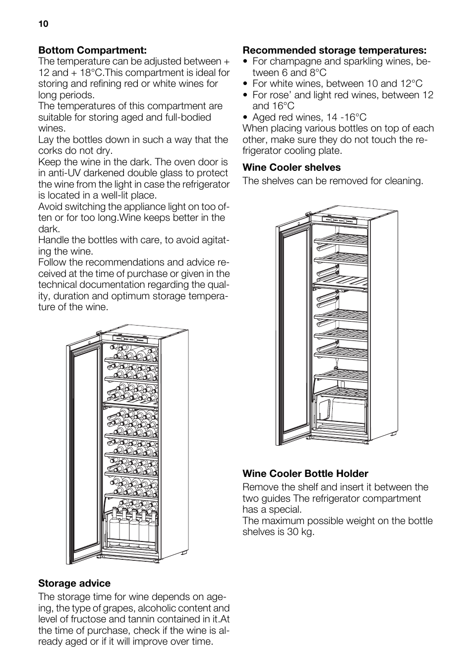 DE DIETRICH DKH876 User Manual | Page 10 / 20