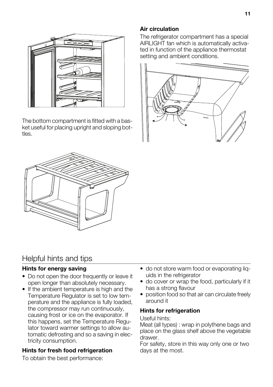 Helpful hints and tips | DE DIETRICH DKH876 User Manual | Page 11 / 20