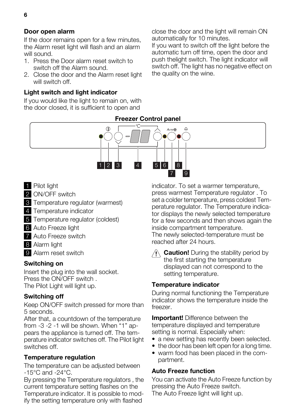 DE DIETRICH DKH876 User Manual | Page 6 / 20