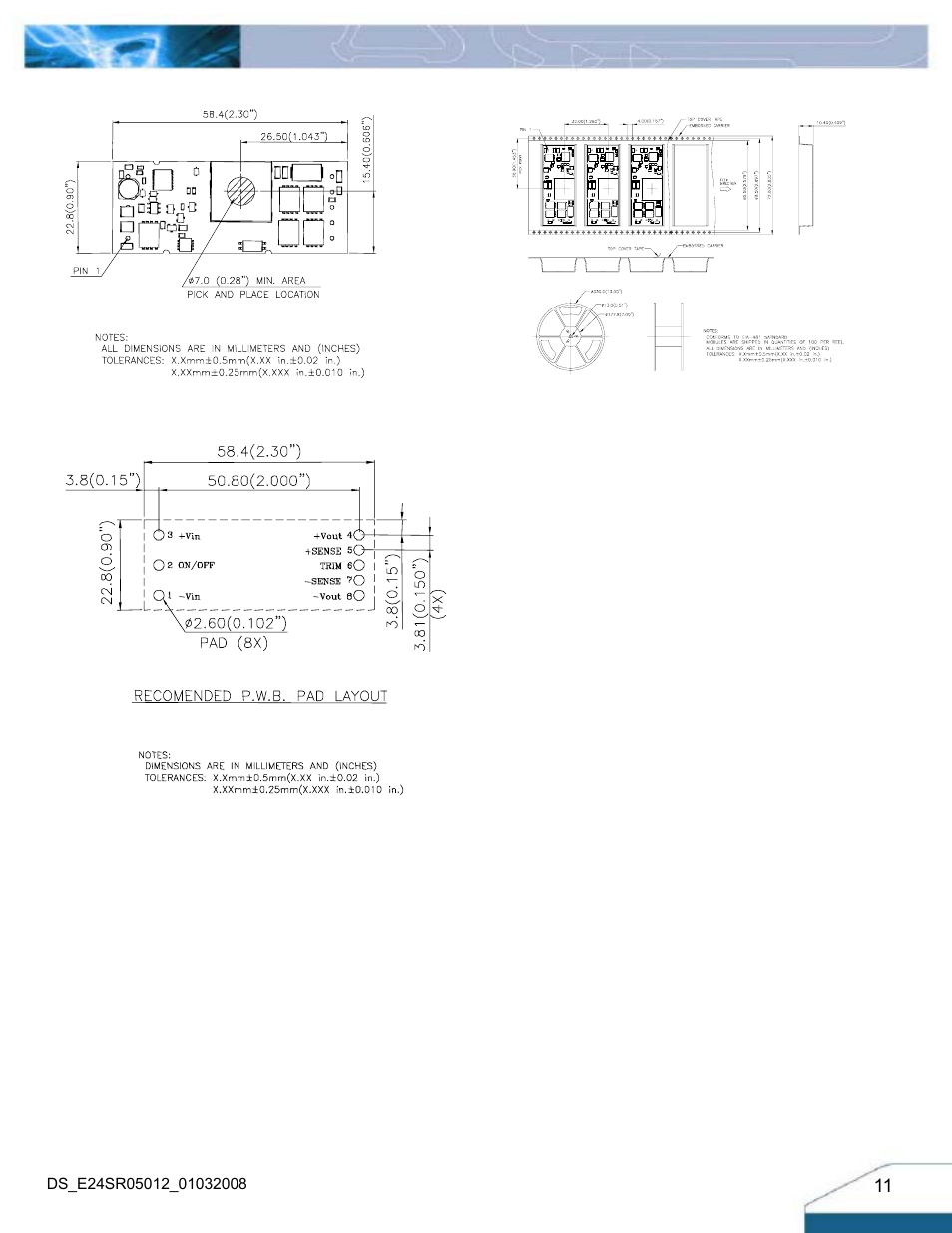 Delta Electronics Delphi Series E24SR User Manual | Page 11 / 15