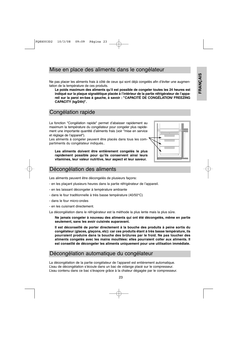 DE DIETRICH DKP821_823_825_833_837 User Manual | Page 23 / 108