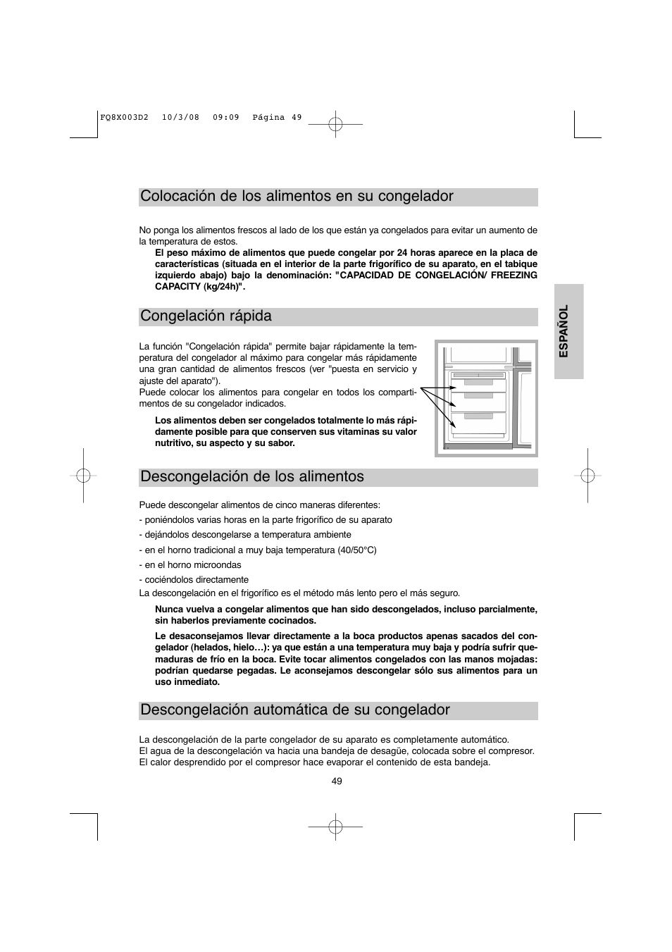 DE DIETRICH DKP821_823_825_833_837 User Manual | Page 49 / 108