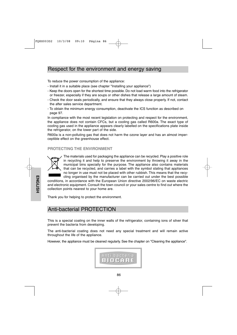 DE DIETRICH DKP821_823_825_833_837 User Manual | Page 86 / 108