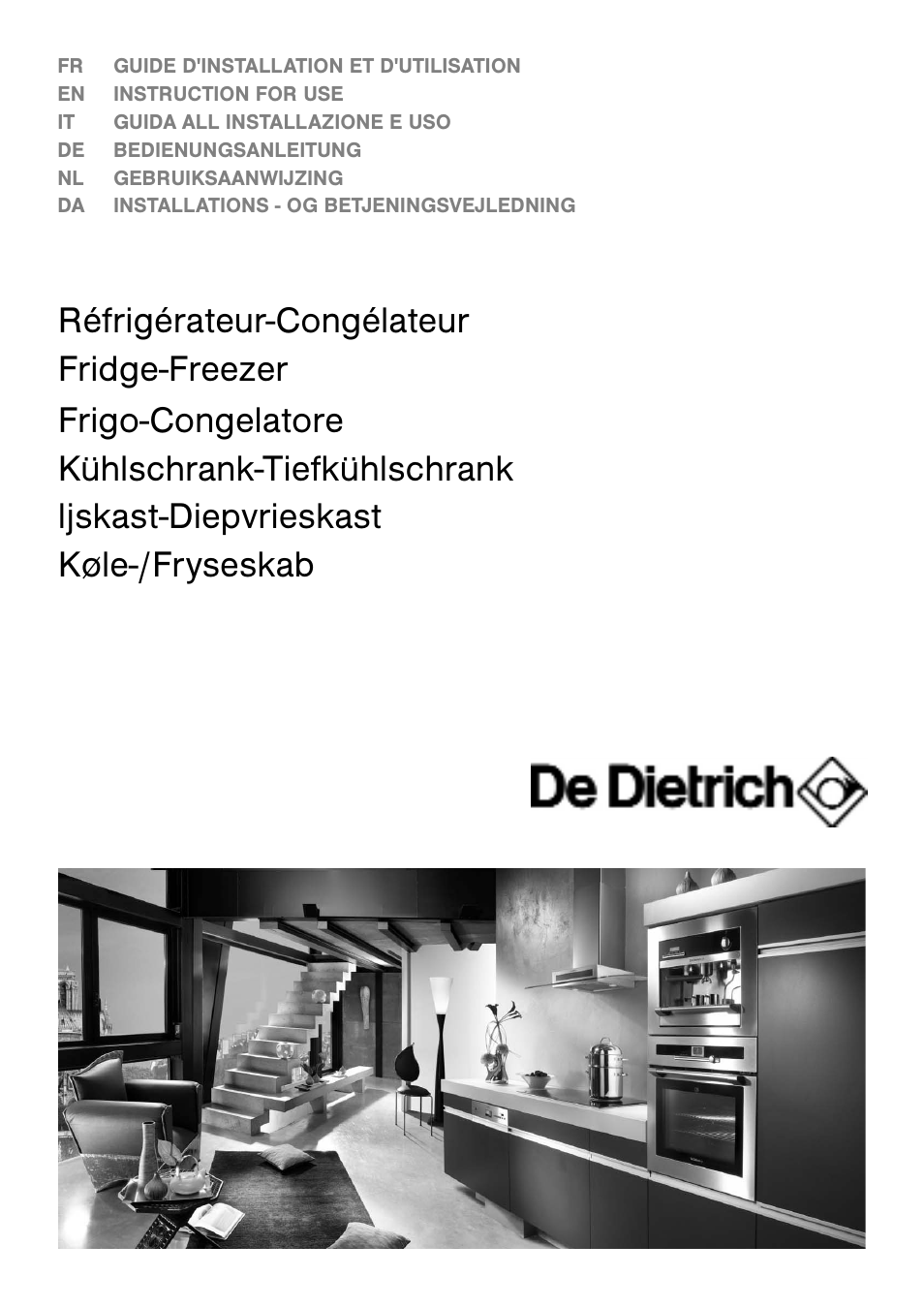 DE DIETRICH DKT863X User Manual | 16 pages