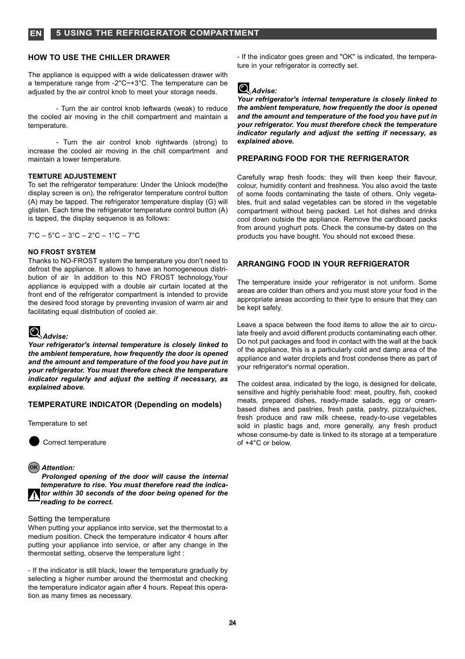 DE DIETRICH DKT863X User Manual | Page 9 / 16