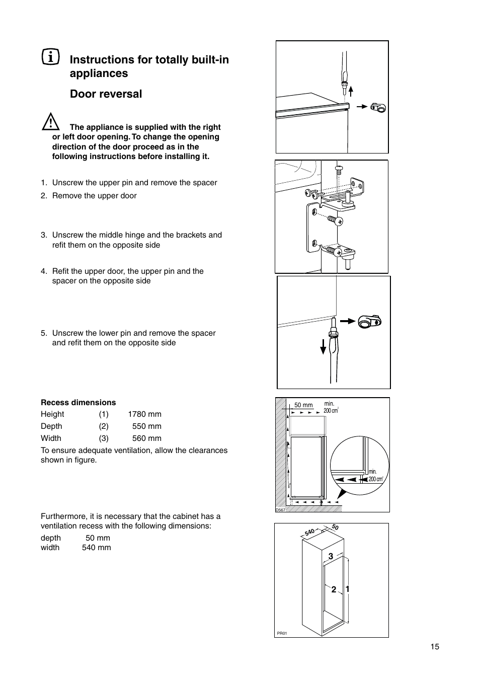 DE DIETRICH DRC725JE User Manual | Page 15 / 20