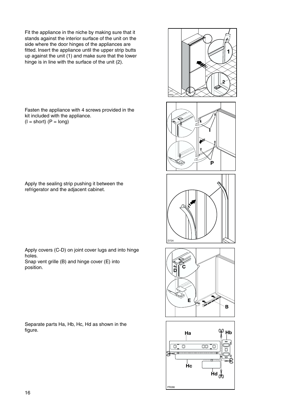 DE DIETRICH DRC725JE User Manual | Page 16 / 20