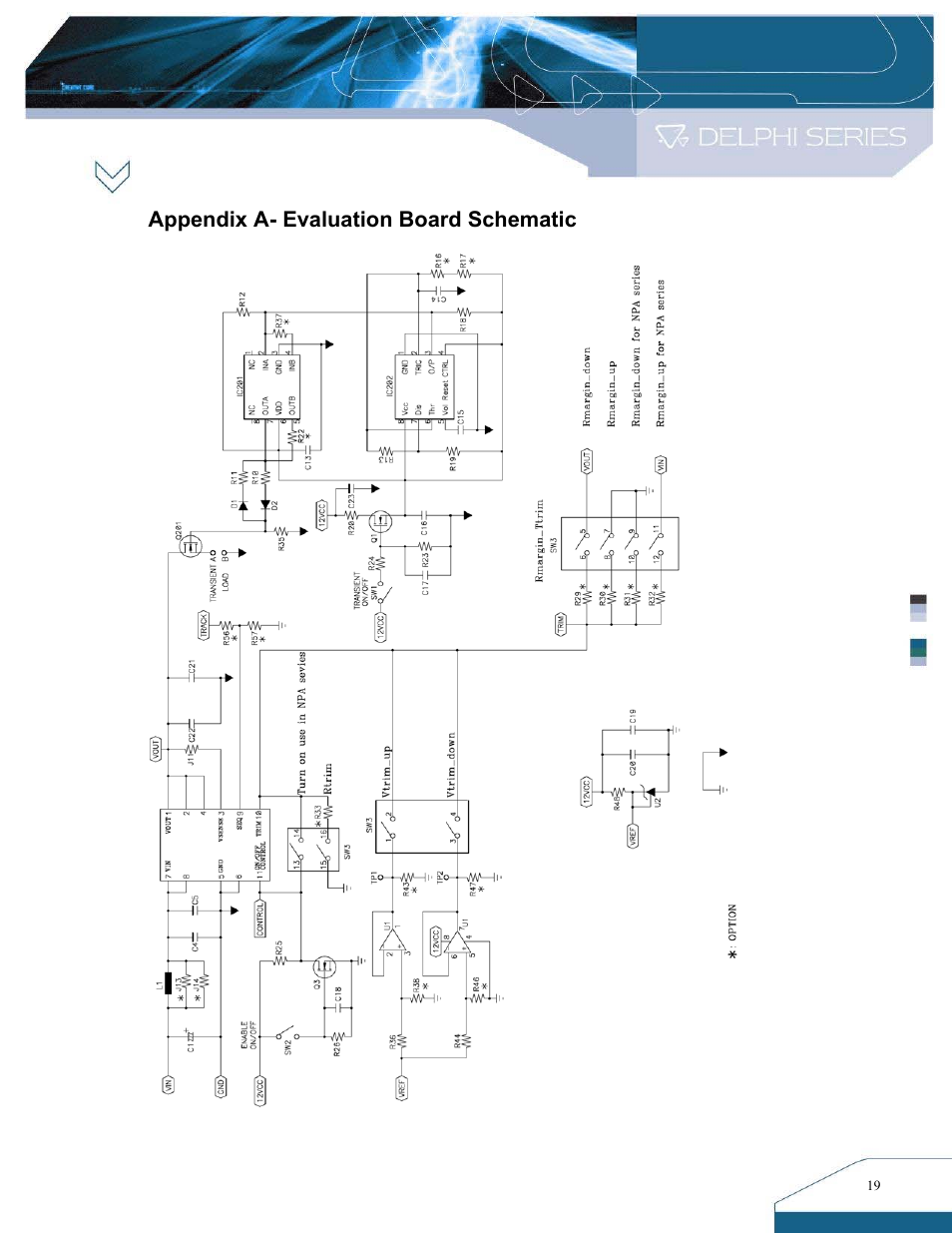 Appendix a- evaluation board schematic | Delta Electronics DNL SIP Series User Manual | Page 19 / 20