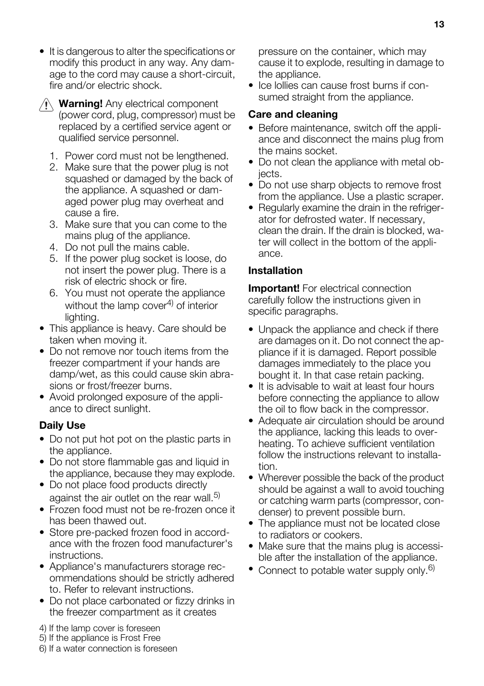 DE DIETRICH DRF912JE User Manual | Page 13 / 64