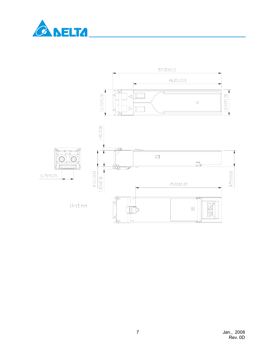 Delta Electronics LCP-155B4JSRx User Manual | Page 7 / 12