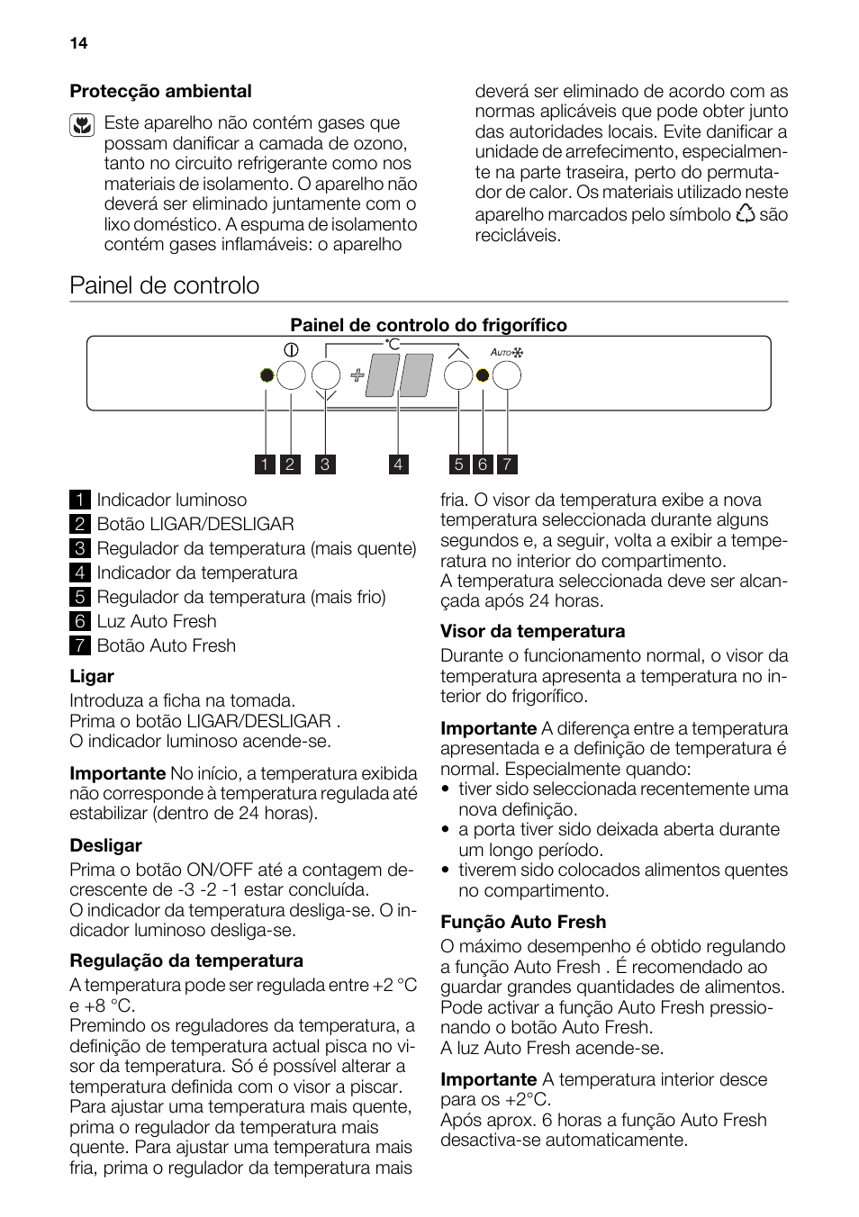 Painel de controlo | DE DIETRICH DRC927JE User Manual | Page 14 / 44