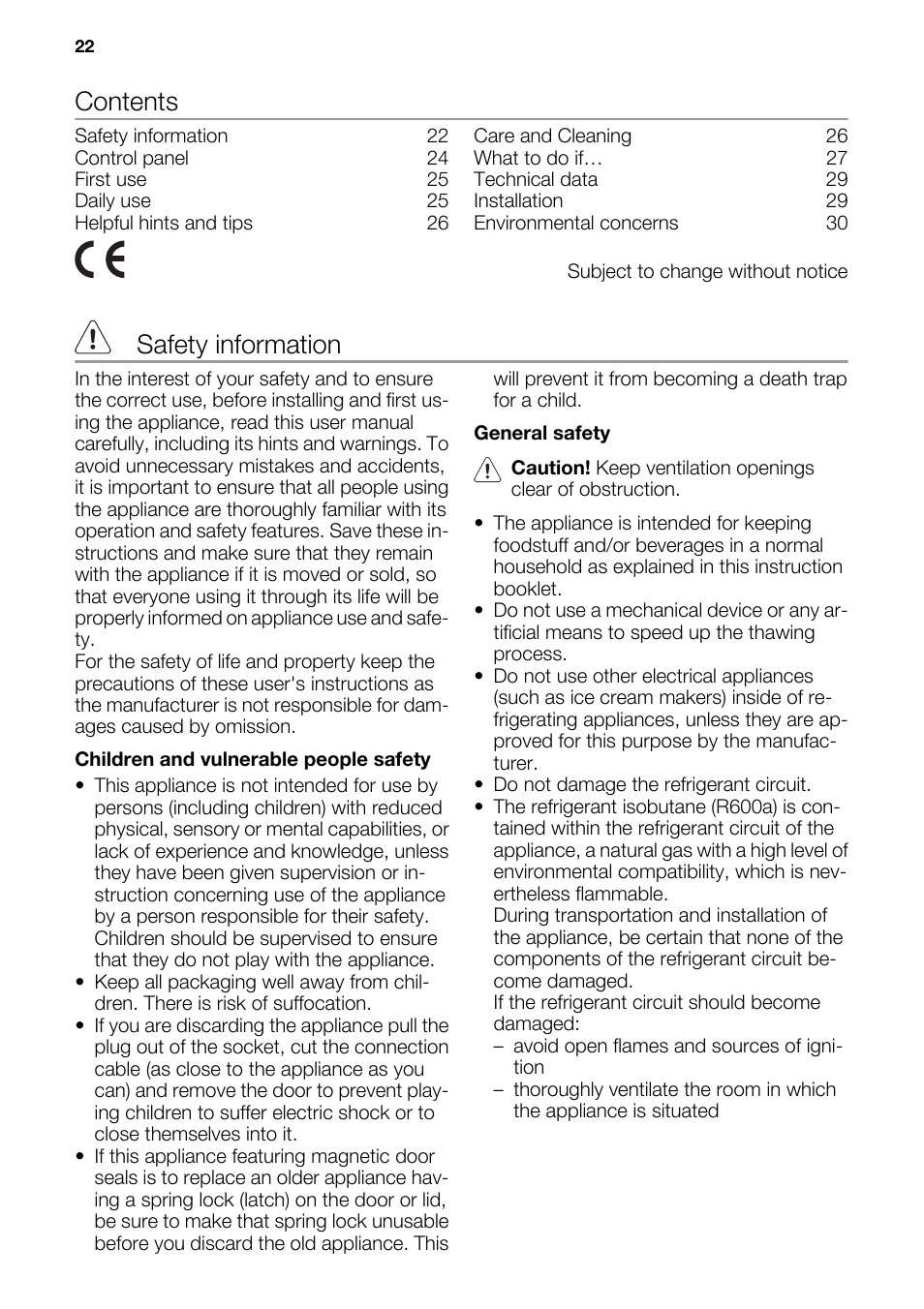 DE DIETRICH DRC927JE User Manual | Page 22 / 44