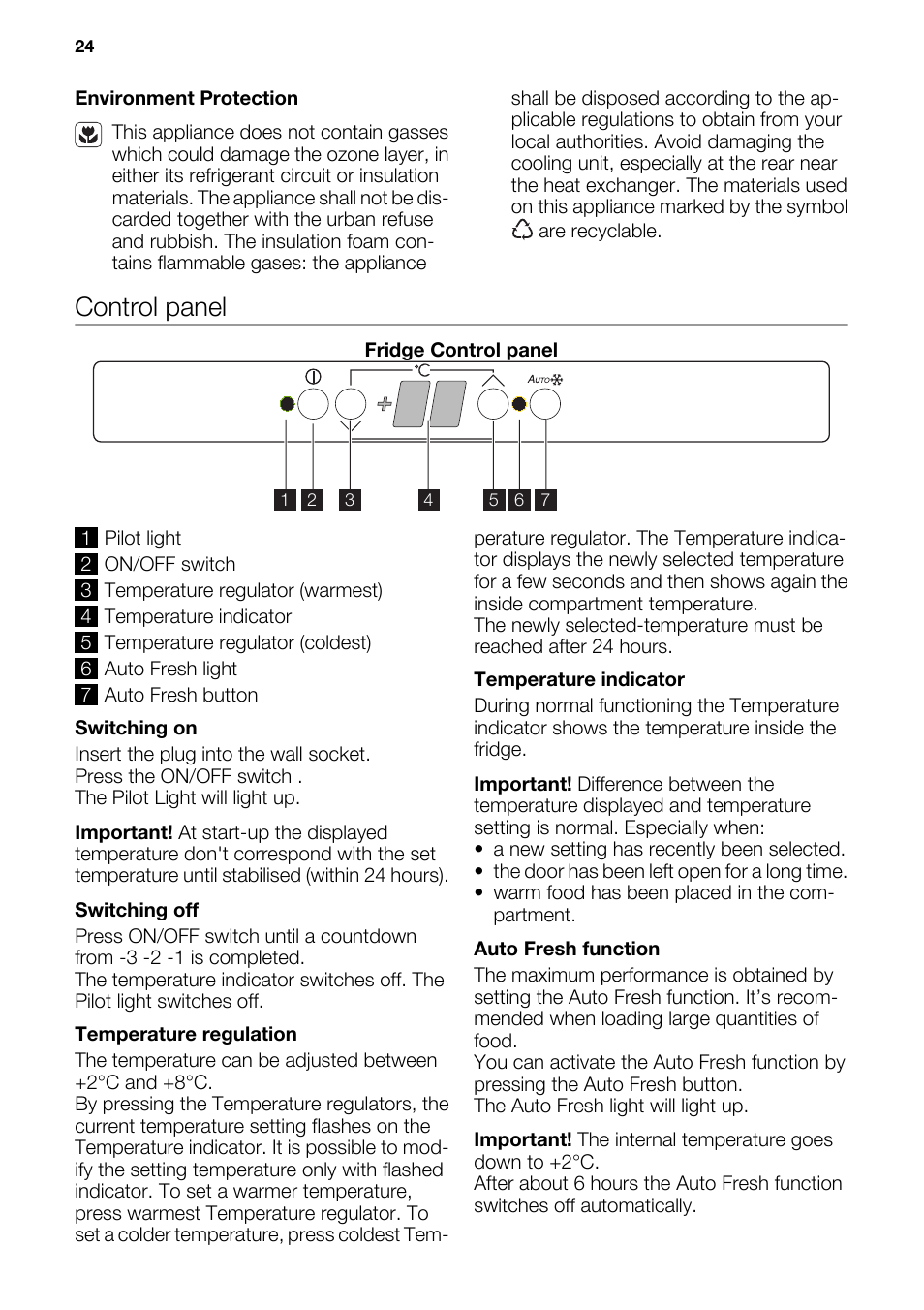 Control panel | DE DIETRICH DRC927JE User Manual | Page 24 / 44