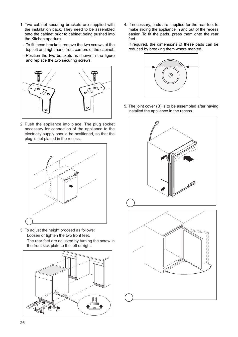 12 b | DE DIETRICH DRF312JE1 User Manual | Page 26 / 80