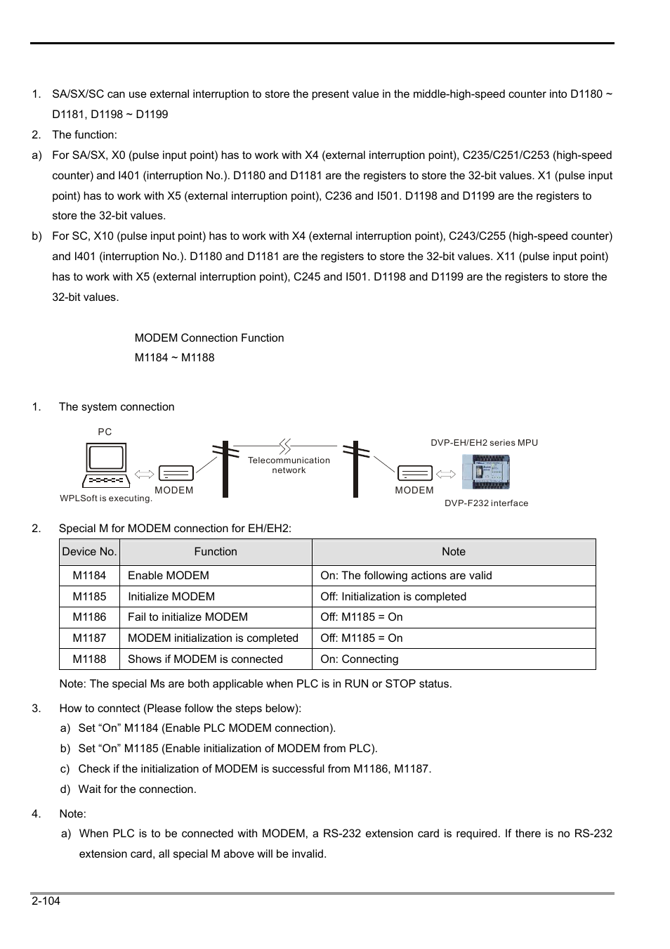 2 functions of devices in dvp-plc | Delta Electronics Programmable Logic Controller DVP-PLC User Manual | Page 132 / 586