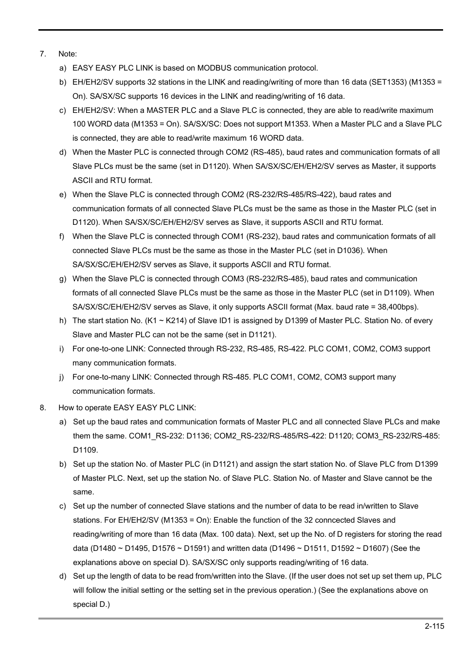 2 functions of devices in dvp-plc | Delta Electronics Programmable Logic Controller DVP-PLC User Manual | Page 143 / 586