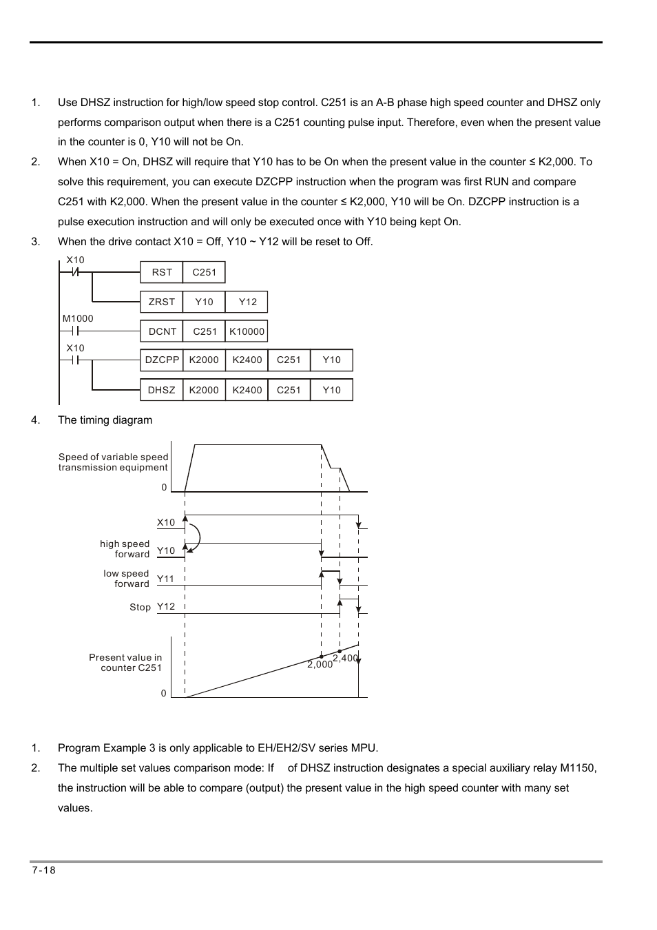 Delta Electronics Programmable Logic Controller DVP-PLC User Manual | Page 302 / 586