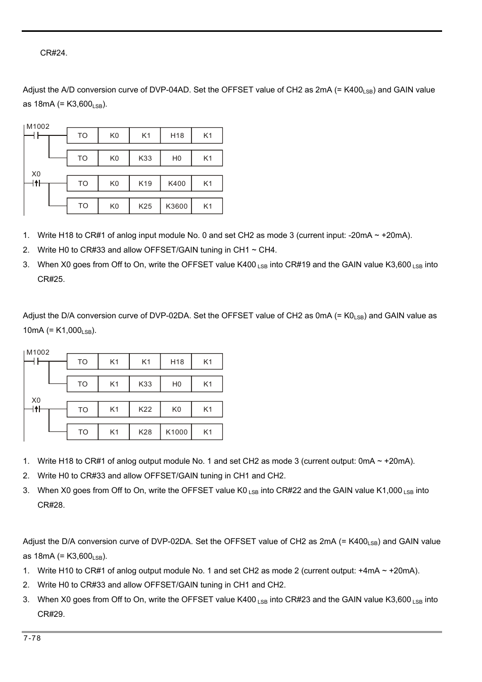 Delta Electronics Programmable Logic Controller DVP-PLC User Manual | Page 362 / 586