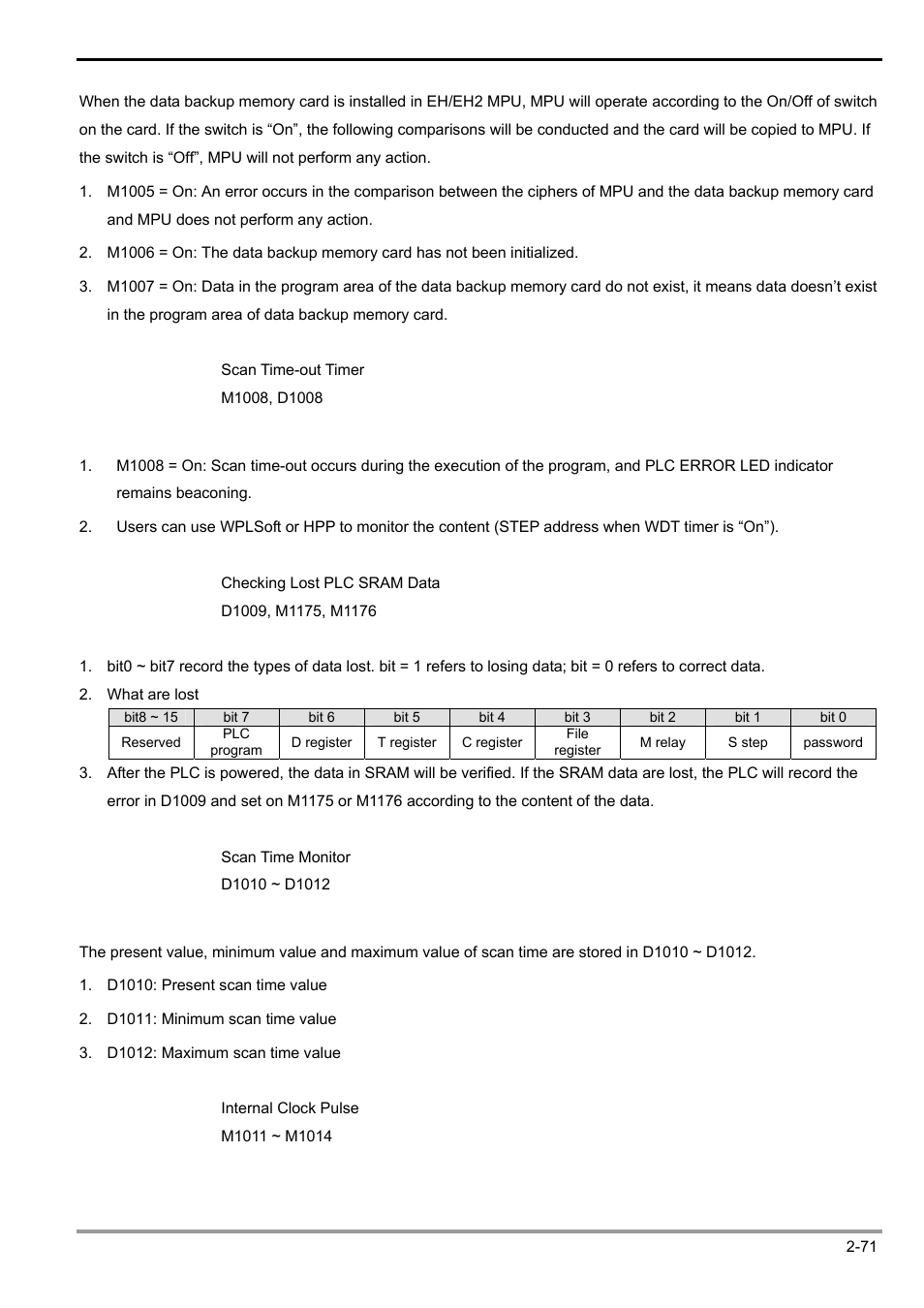 2 functions of devices in dvp-plc | Delta Electronics Programmable Logic Controller DVP-PLC User Manual | Page 99 / 586