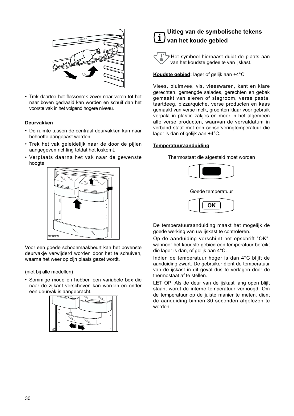 DE DIETRICH DRH714JE User Manual | Page 30 / 80