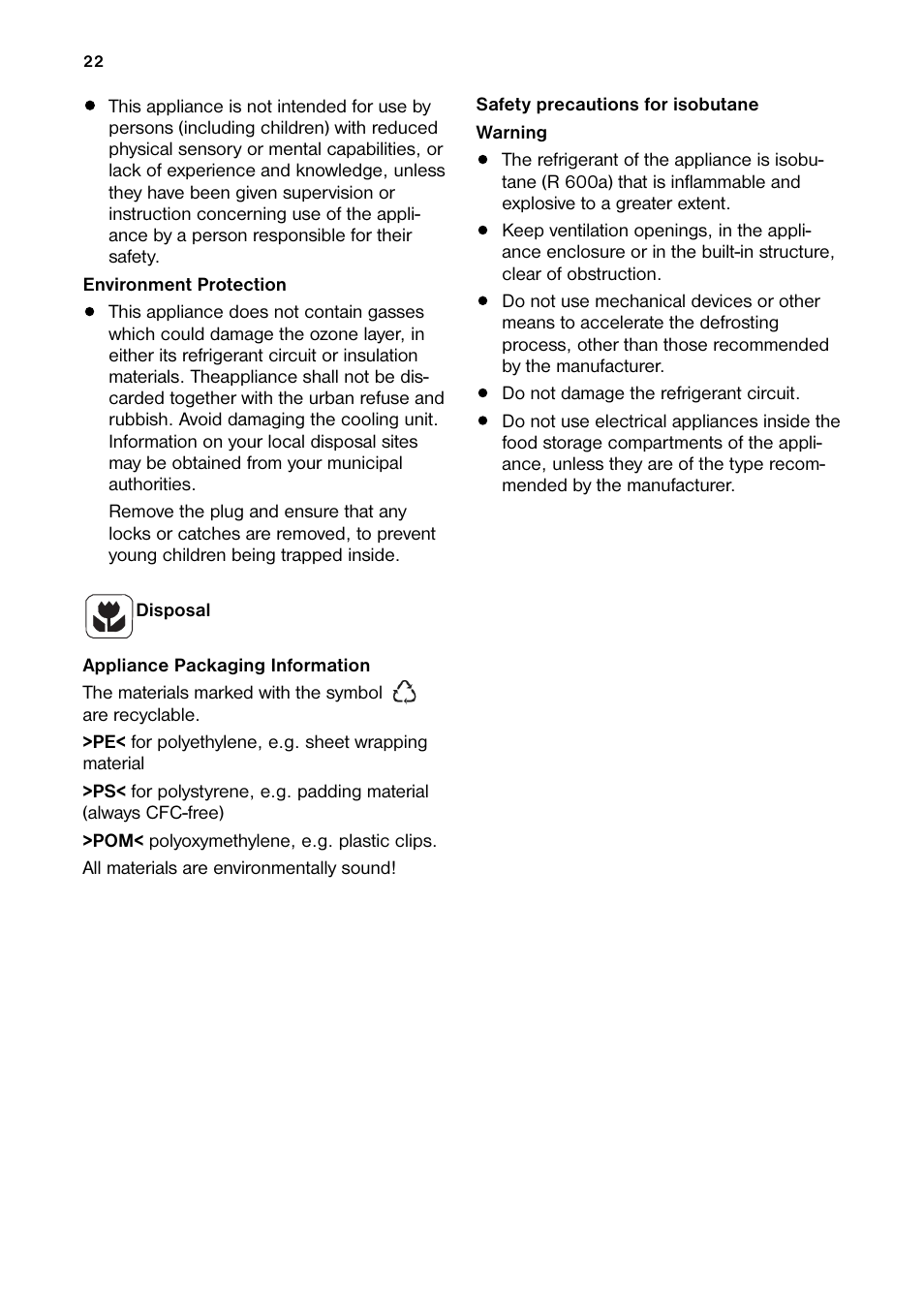 DE DIETRICH DRH914JE User Manual | Page 22 / 72