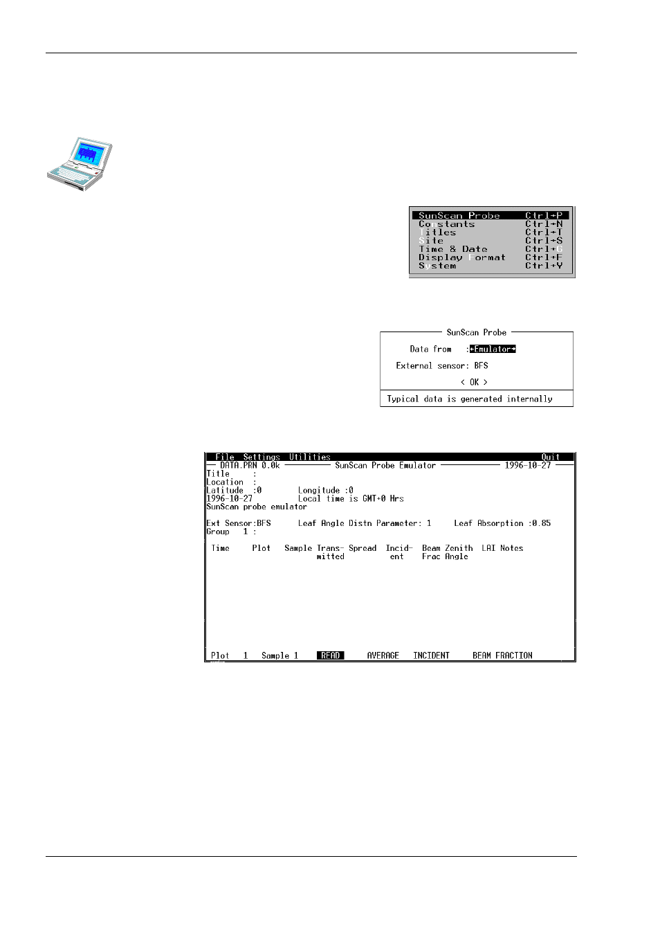 Using a pc instead of the workabout, Starting the pc software | Delta Electronics SS1-UM-1.05 User Manual | Page 16 / 86