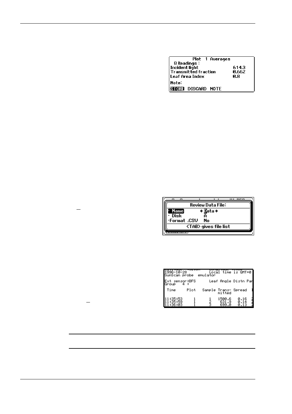 Averages, Reviewing your data file | Delta Electronics SS1-UM-1.05 User Manual | Page 24 / 86