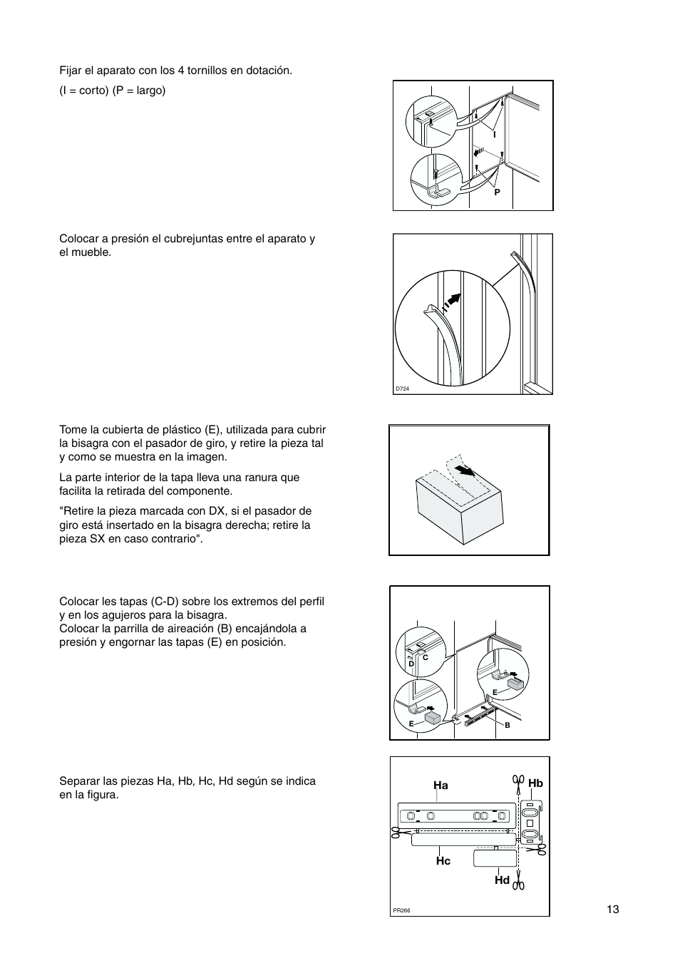 DE DIETRICH DRS635JE User Manual | Page 13 / 52