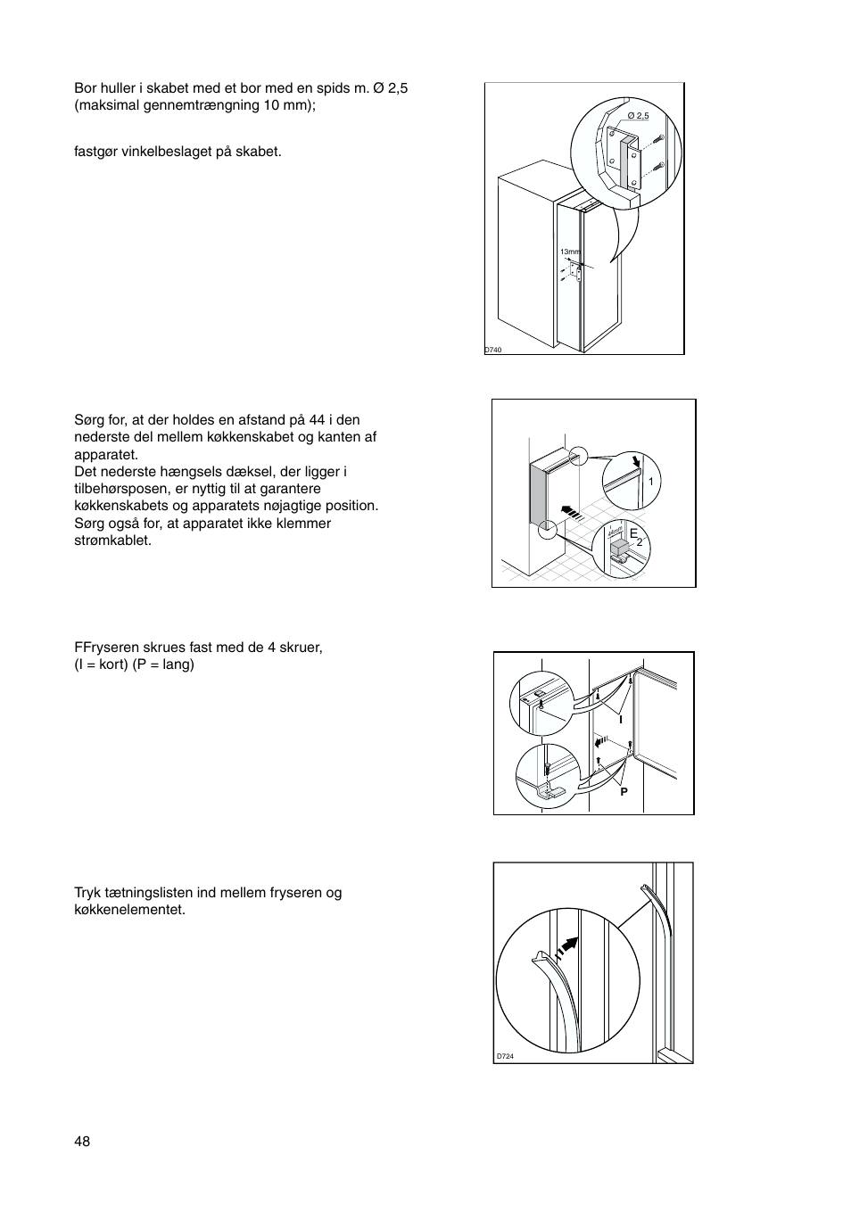 DE DIETRICH DRS635JE User Manual | Page 48 / 52