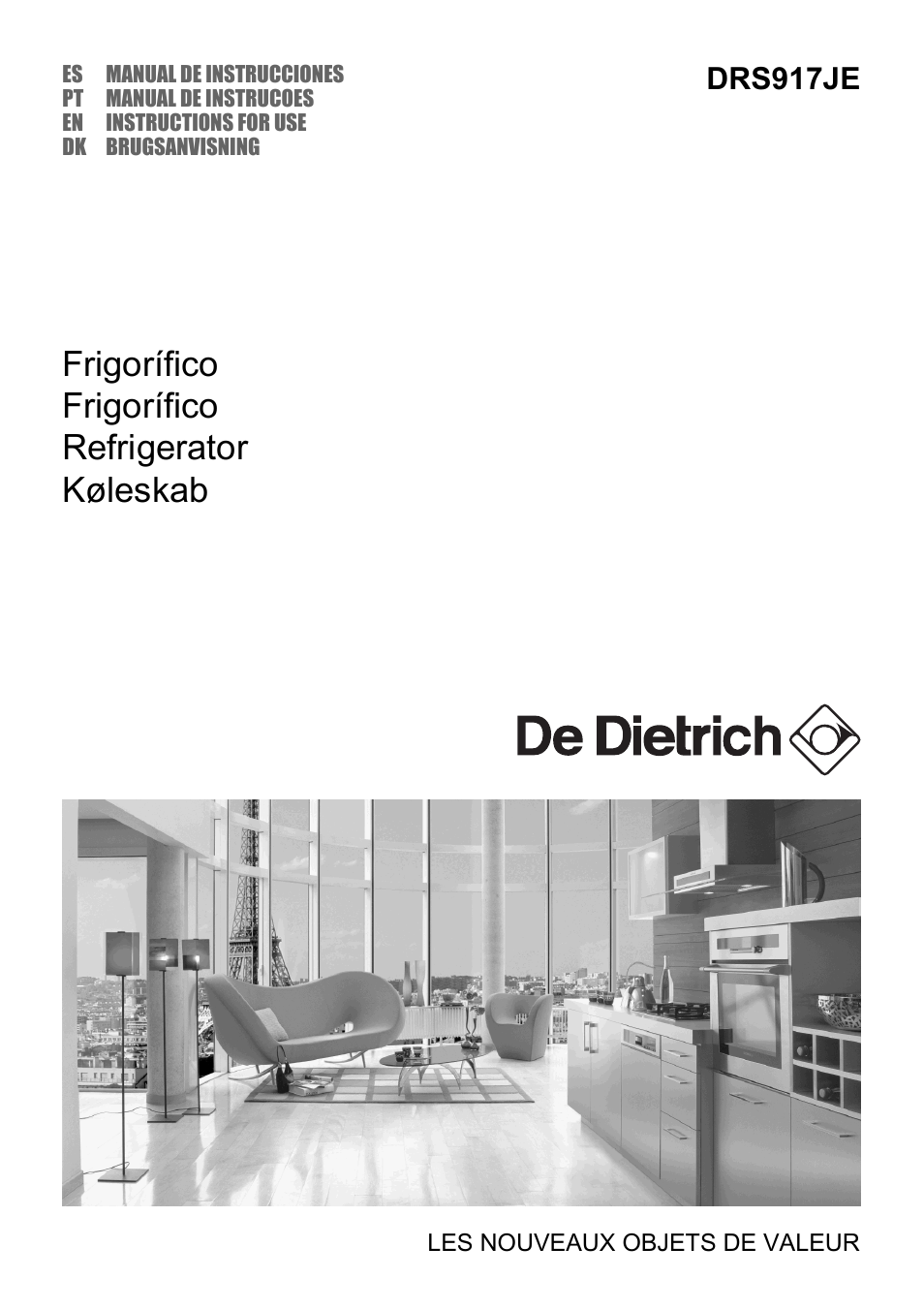 DE DIETRICH DRS917JE User Manual | 60 pages