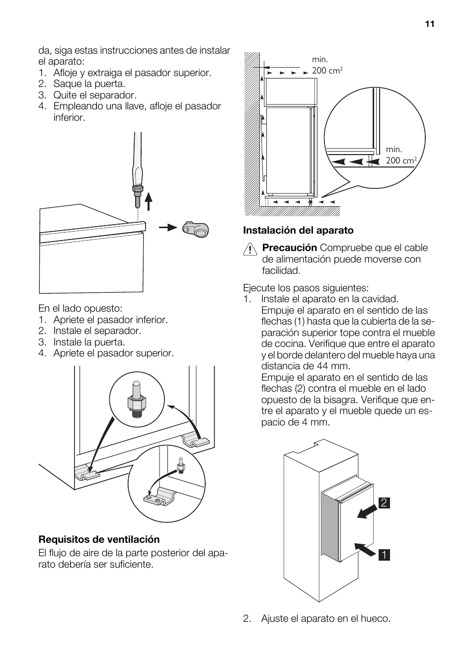 DE DIETRICH DRS917JE User Manual | Page 11 / 60